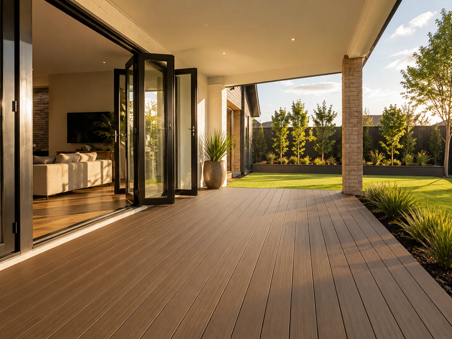 WPC balcony application