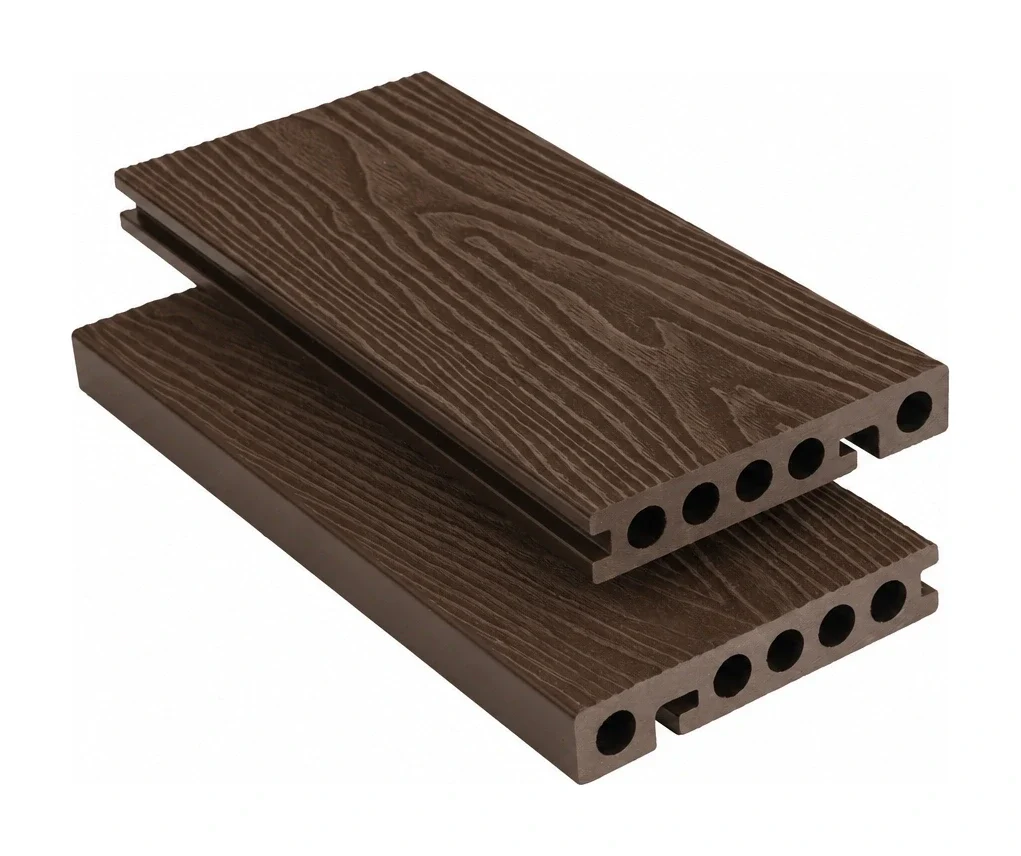 ST136Y25 decking in Red Brown