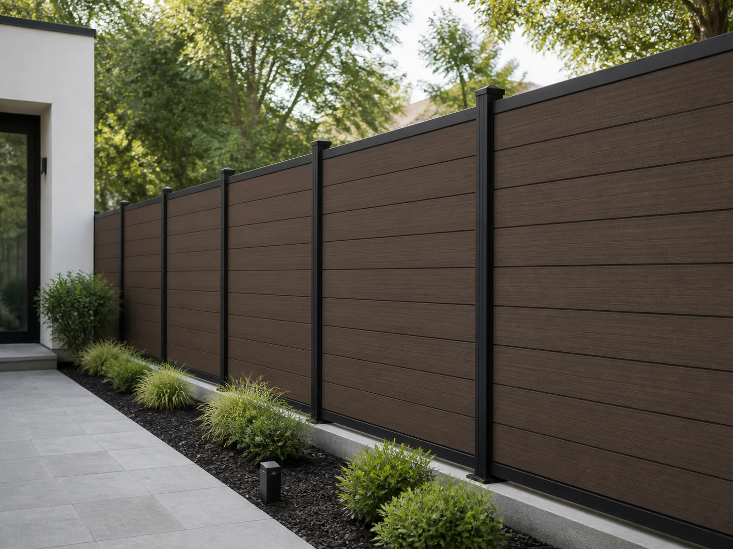 Essential Series composite fencing project