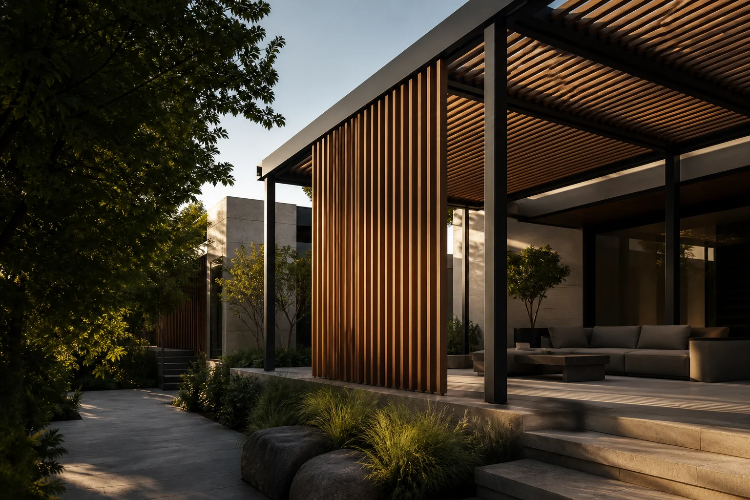 WPC Pergola Beams & Posts by Sungem WPC