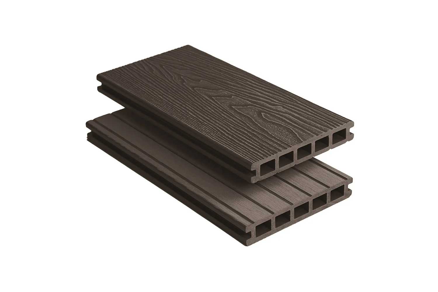 Sungem decking installation system: deck board