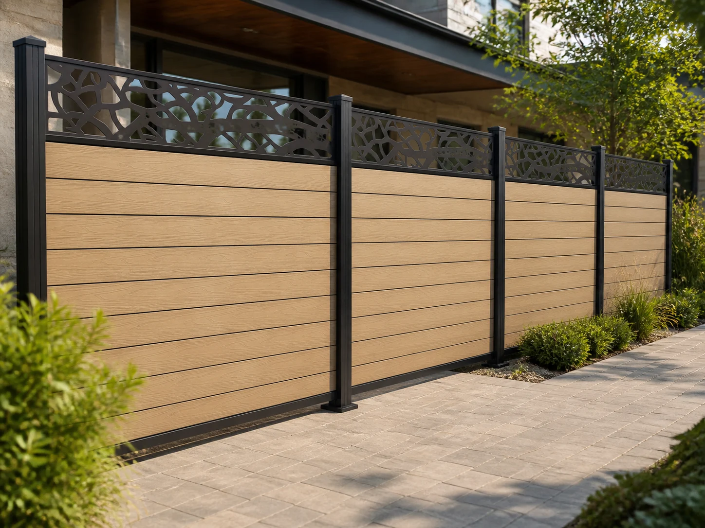 Shield Series composite fencing project