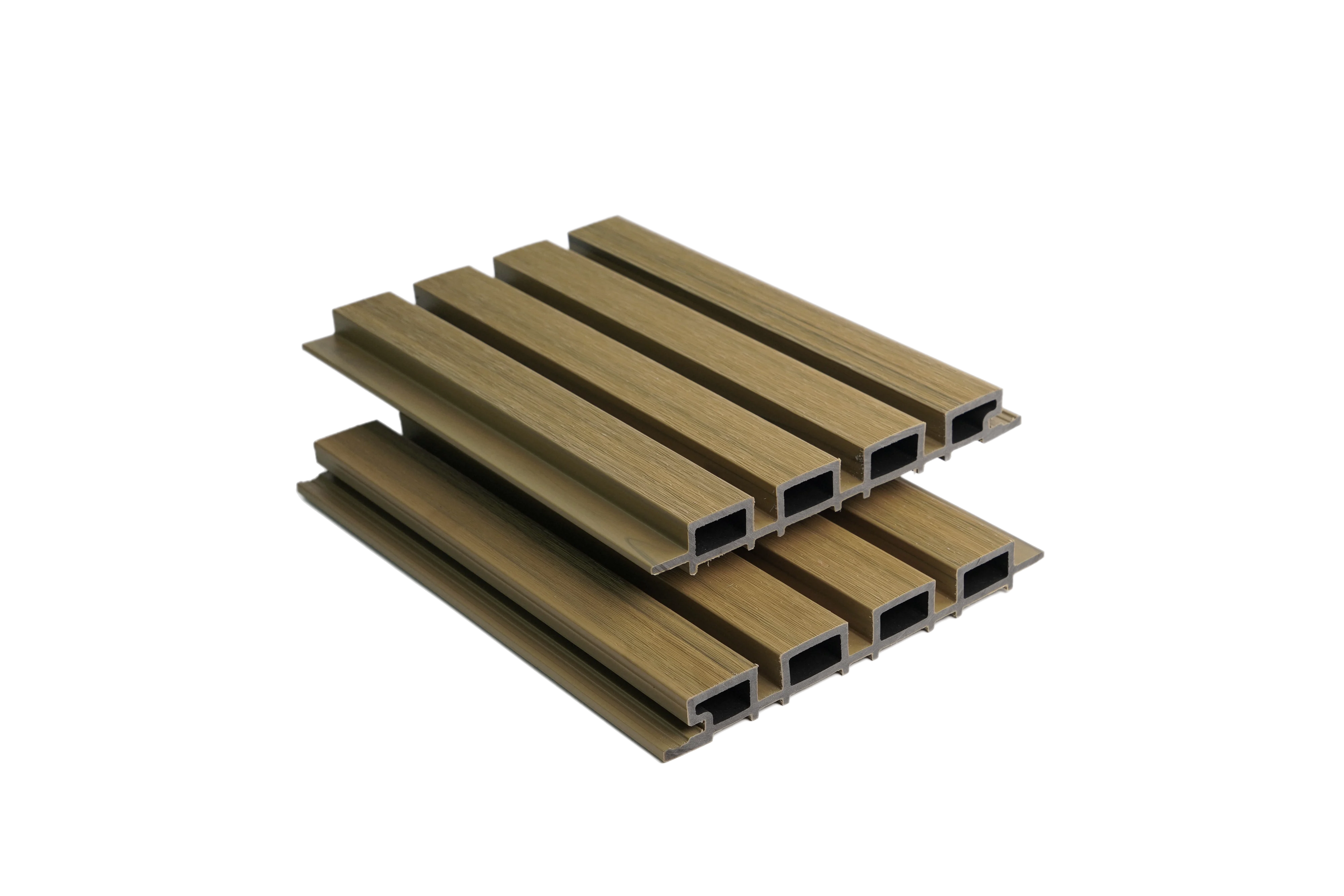 Sungem WPC cladding profiles shown against a white background