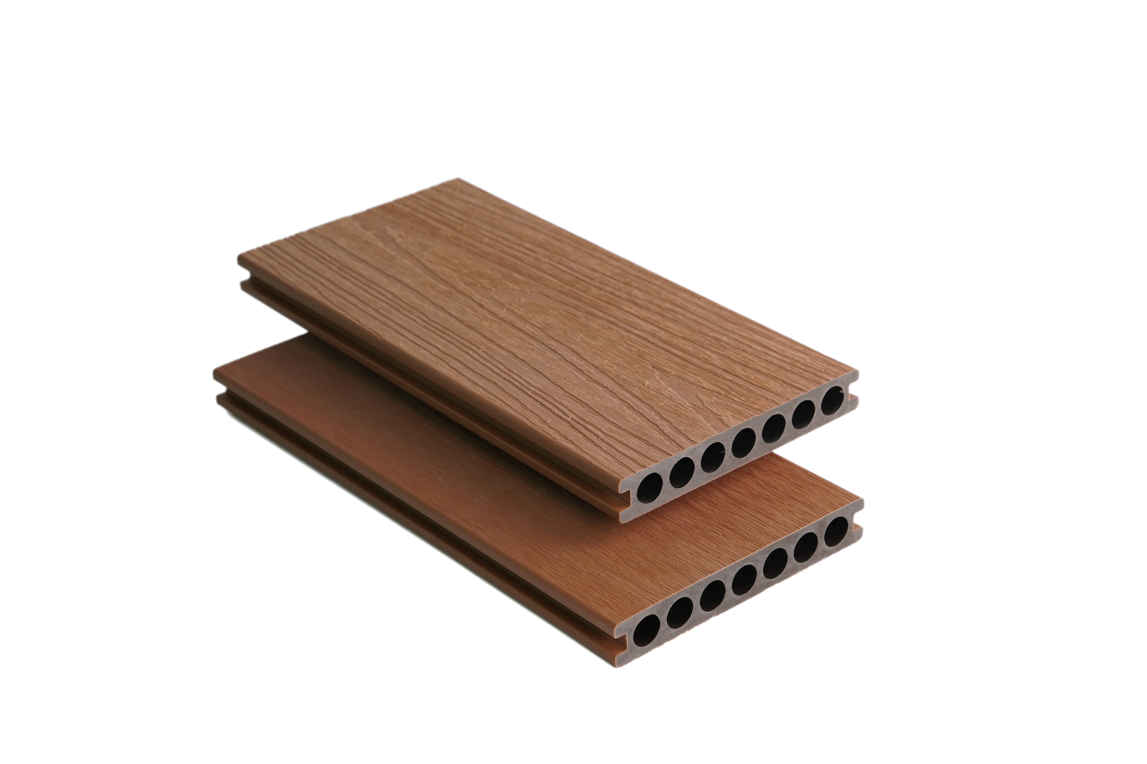 Sungem WPC decking boards shown against a white background