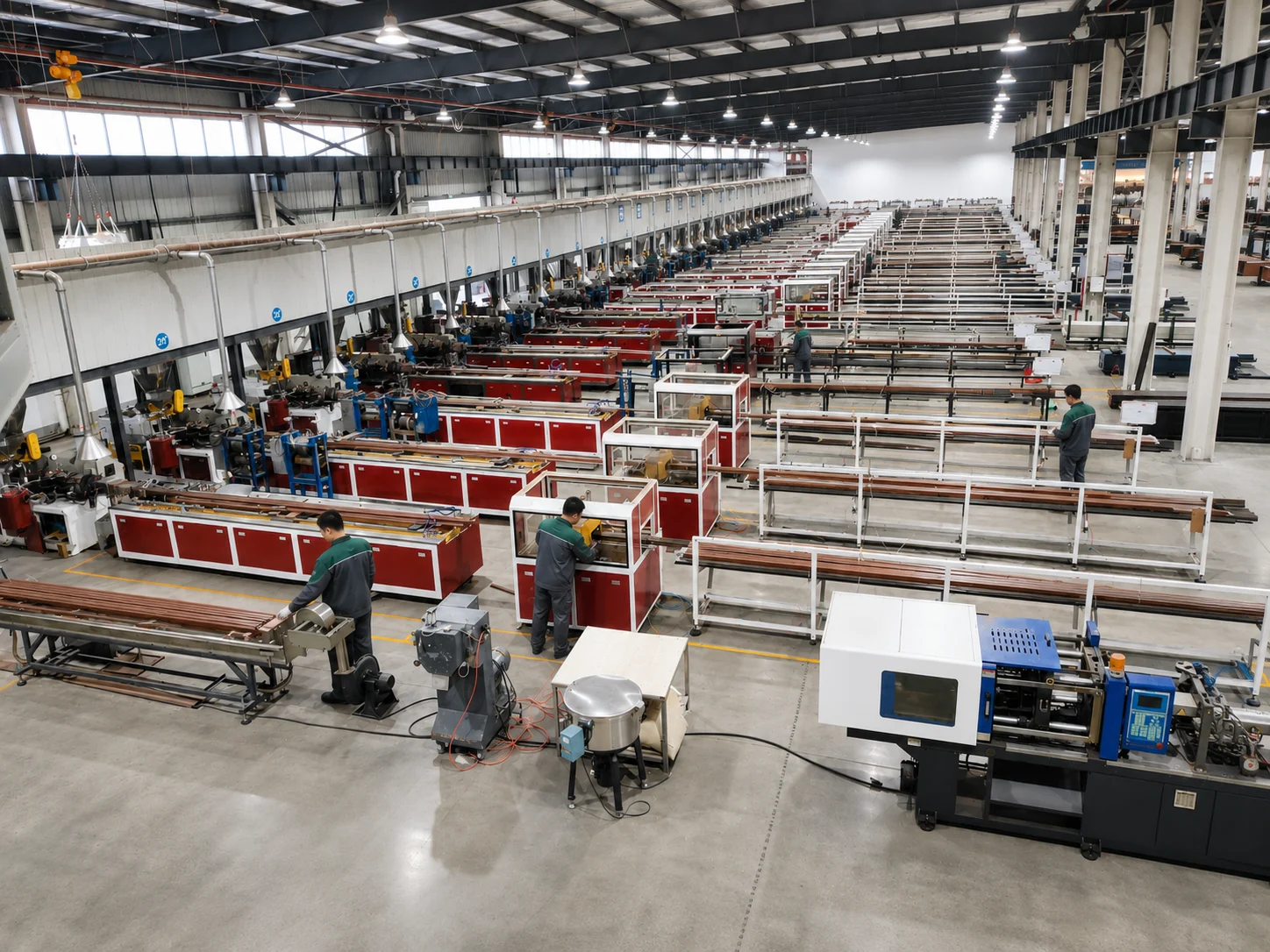Sungem WPC manufacturing workshop