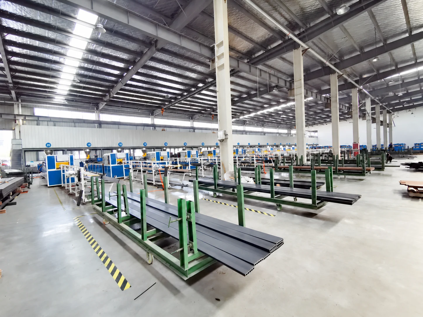 Sungem WPC manufacturing workshop
