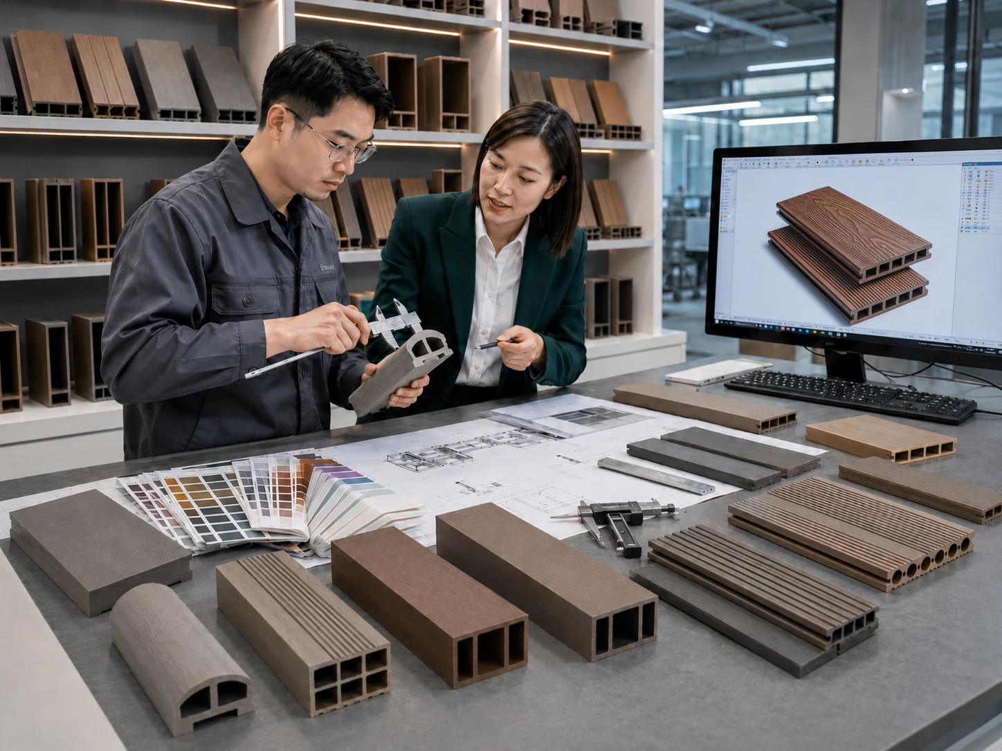 Customized WPC product development process