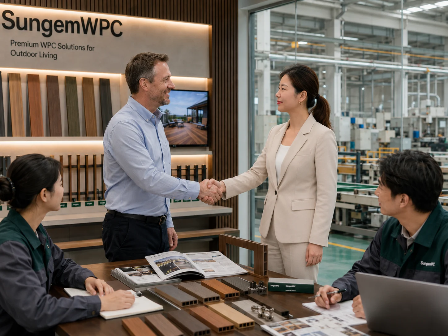 Sungem WPC team supporting customer projects
